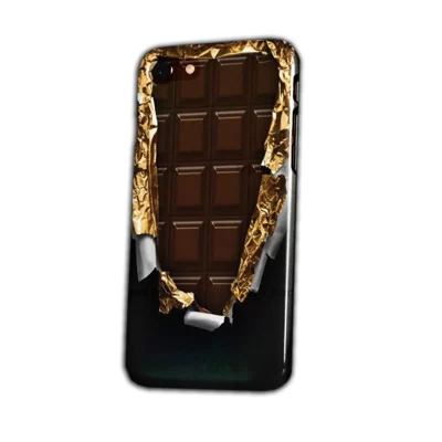 قاب و گارد موبایل با طرح شکلات تلخ مدل 1369