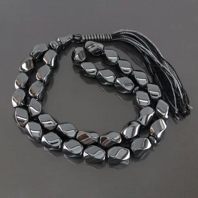 تسبیح حدید صینی 33 دانه خوش تراش - کد 96021