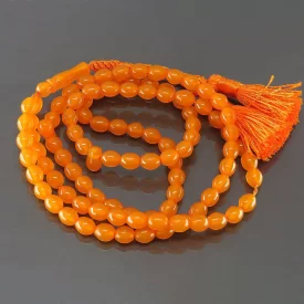 تسبیح سندلوس 101 دانه رنگ نارنجی - کد 85429