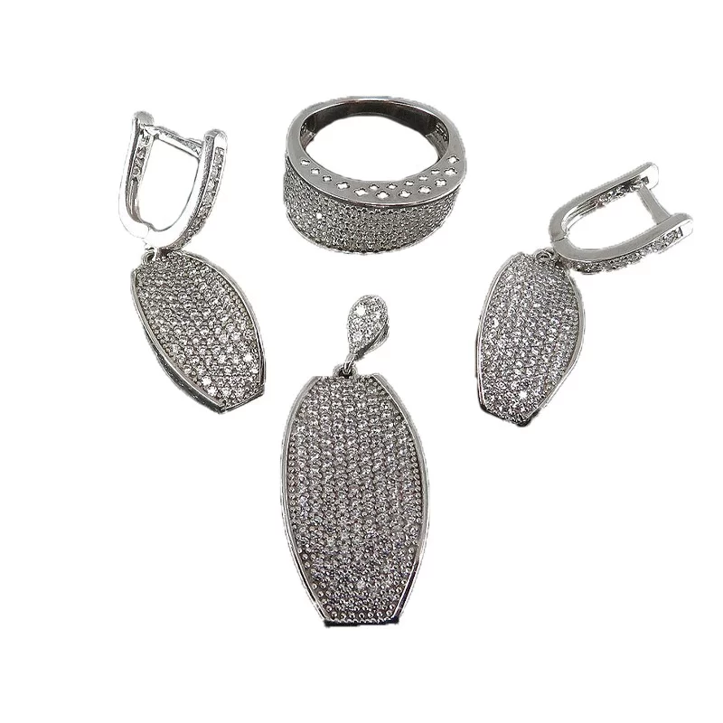 سرویس زنانه جذاب فریم نقره - کد 69245