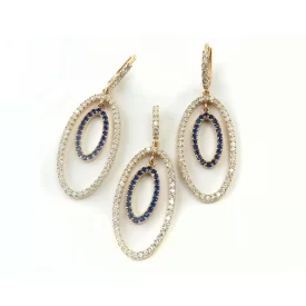 سرویس زنانه طرح هستی فریم نقره - کد 45807