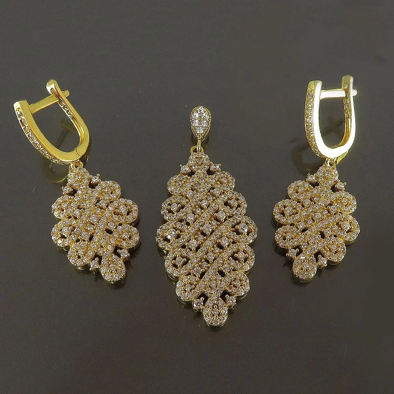 سرویس زنانه جذاب فریم نقره - کد 69267