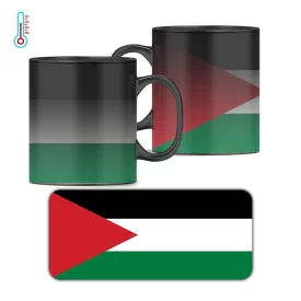 لیوان حرارتی طرح پرچم فلسطین