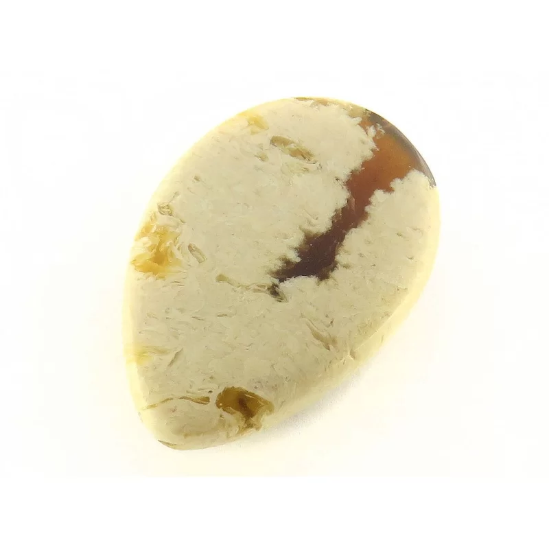 نگین کهربا بولونی لهستان خوش نقش - کد 54875