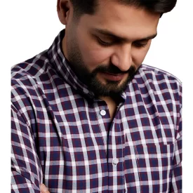 پیراهن مردانه آستین بلند یقه دیپلمات کد PC12274