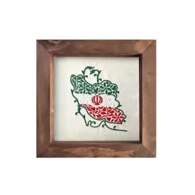 تابلو گلدوزی طرح ایران