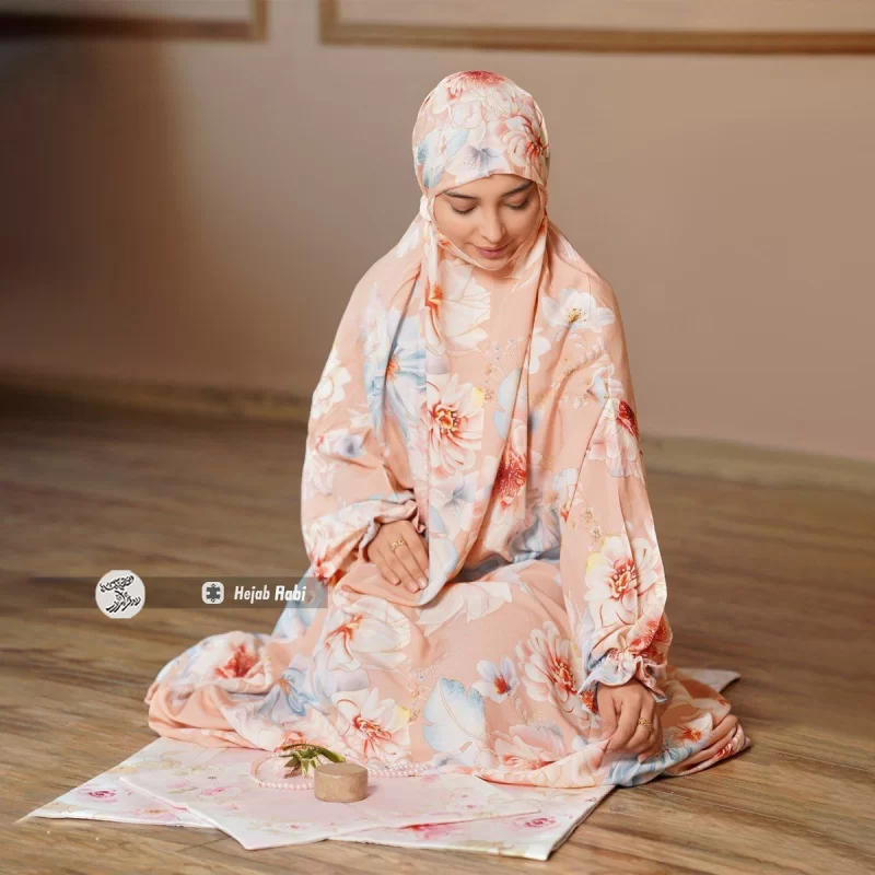 چادر نماز کودری آستین دار کد 1760