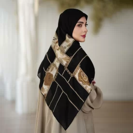 روسری زنانه نخی کد 2745