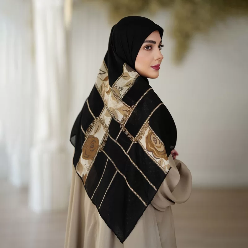 روسری زنانه نخی کد 2745