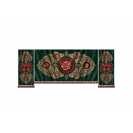 کتیبه مخمل آویزی یا اباعبدالله الحسین (ع) کد 010108