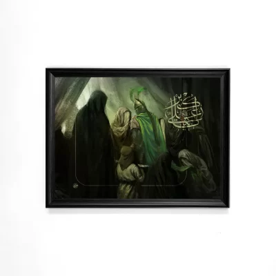 تابلو مخمل طرح علی اکبر (ع)