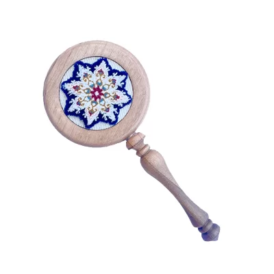 آینه فرش دستی طرح ماهرخ