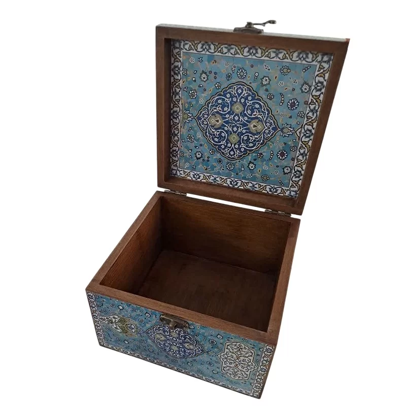 جعبه چوبی دکوپاژ طرح 118