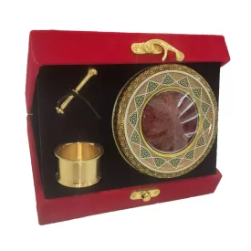 پک هدیه زعـفــران 1 مثقالی همراه با هاون