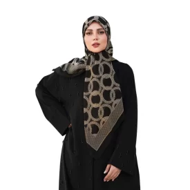 روسری رنگی طرح دار کد 6871
