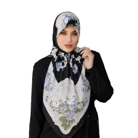 روسری رنگی طرح دار کد 6866