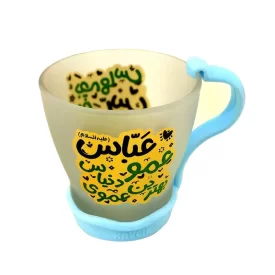 لیوان شیشه ای مات کودکانه عمو عباس کد 10278601