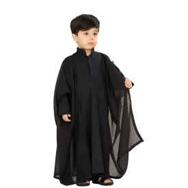 عبا نمازی بچه گانه رنگ مشکی کد AP11003 