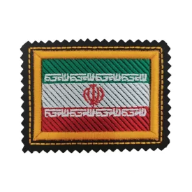 آرم بازوی پرچم ایران مدل برجسته