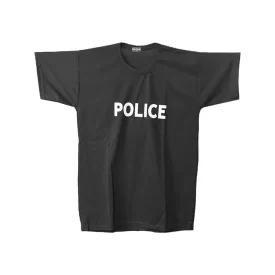 تیشرت نظامی مشکی با نوشته POLICE
