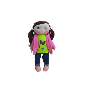 عروسک پارچه ای مدل سوسن