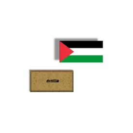 پیکسل چوبی طرح پرچم فلسطین