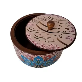 شکلات خوری چوبی گرد