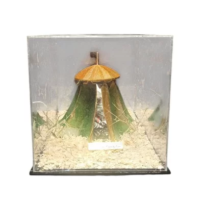 ماکت سنگی طرح خیمه حضرت زینب