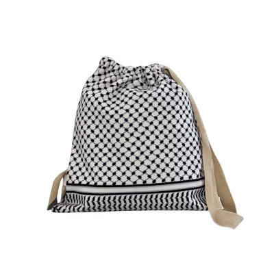 کوله دوشی مخمل طرح کوفیه