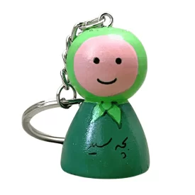 جاکلیدی چوبی بچه سید مدل دختر