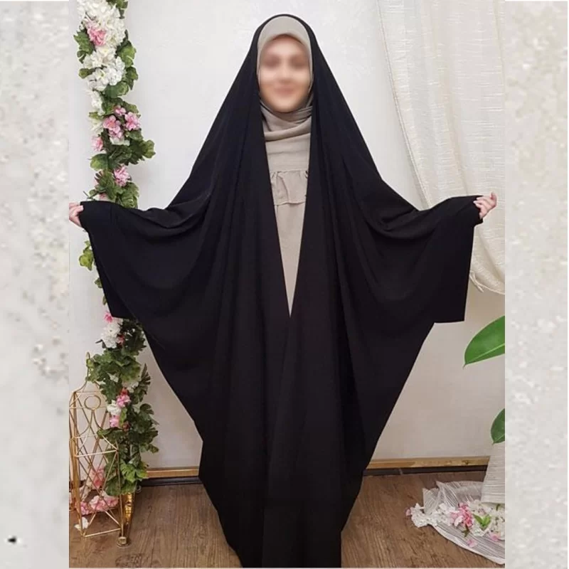 چادر مشکی عربی مدل پرنسس یاسمین
