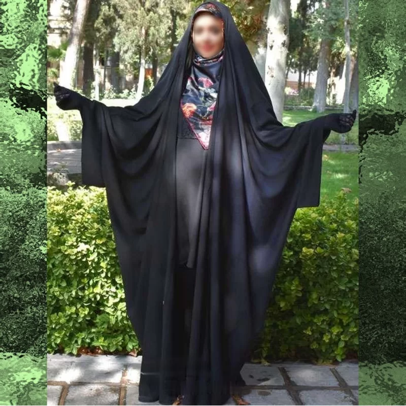 چادر مشکی عربی مدل پرنسس یاسمین