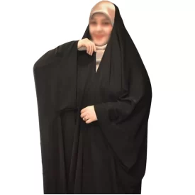 چادر مشکی عربی مدل پرنسس یاسمین