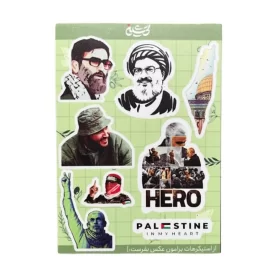 پک استیکر ضدآب قهرمانان مقاومت