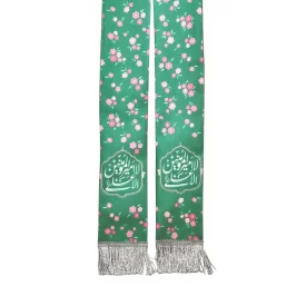 شال غدیری طرح گلدار ساده