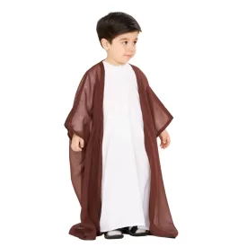 عبا نمازی بچه گانه رنگ قهوه ای سوخته کد AP11006