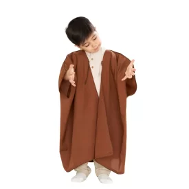 عبا نمازی بچه گانه رنگ قهوه ای AP11001