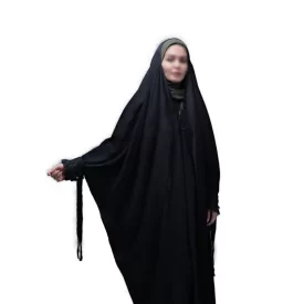 چادر مشکی عربی جواهردوزی طرح گلریز