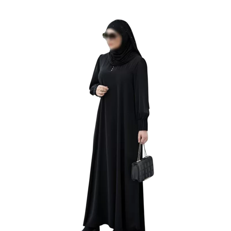مانتو عبا مشکی طرح یسنا