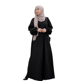 مانتو عبا مشکی طرح شکوه