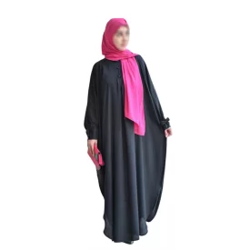 مانتو عبا مشکی طرح مبینا