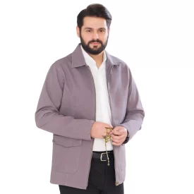 کت کتان مدل چمران رنگ طوسی KT21021