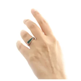 انگشتر نقره مدل سرو