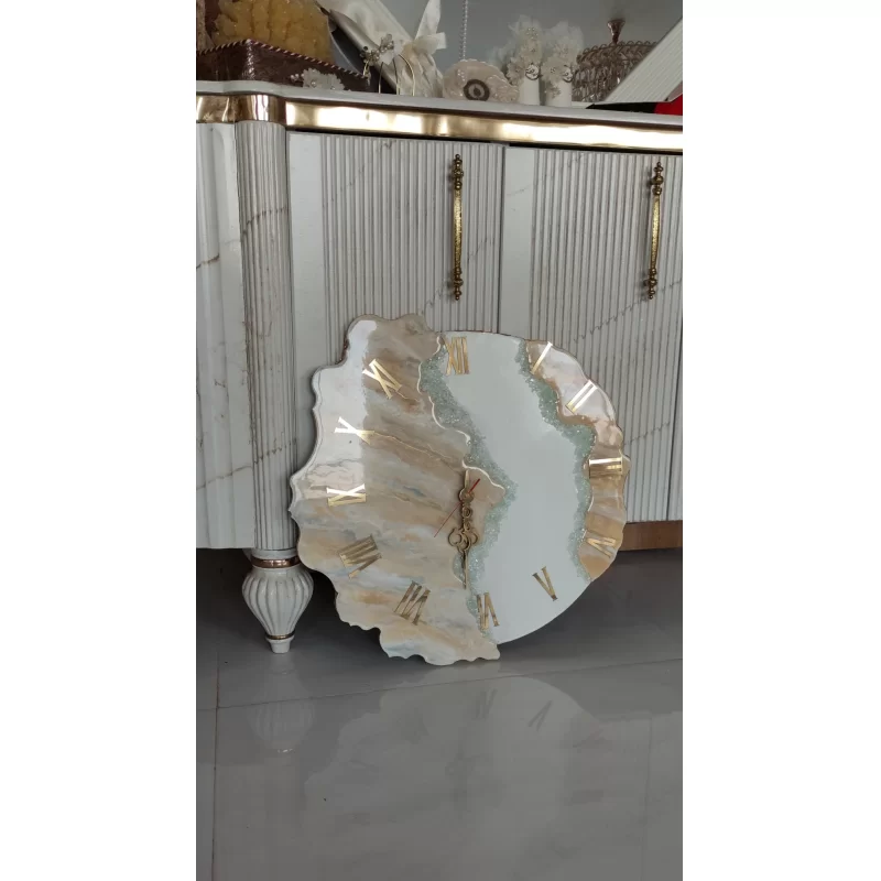 ساعت دیواری سنگی طرح دفرمه