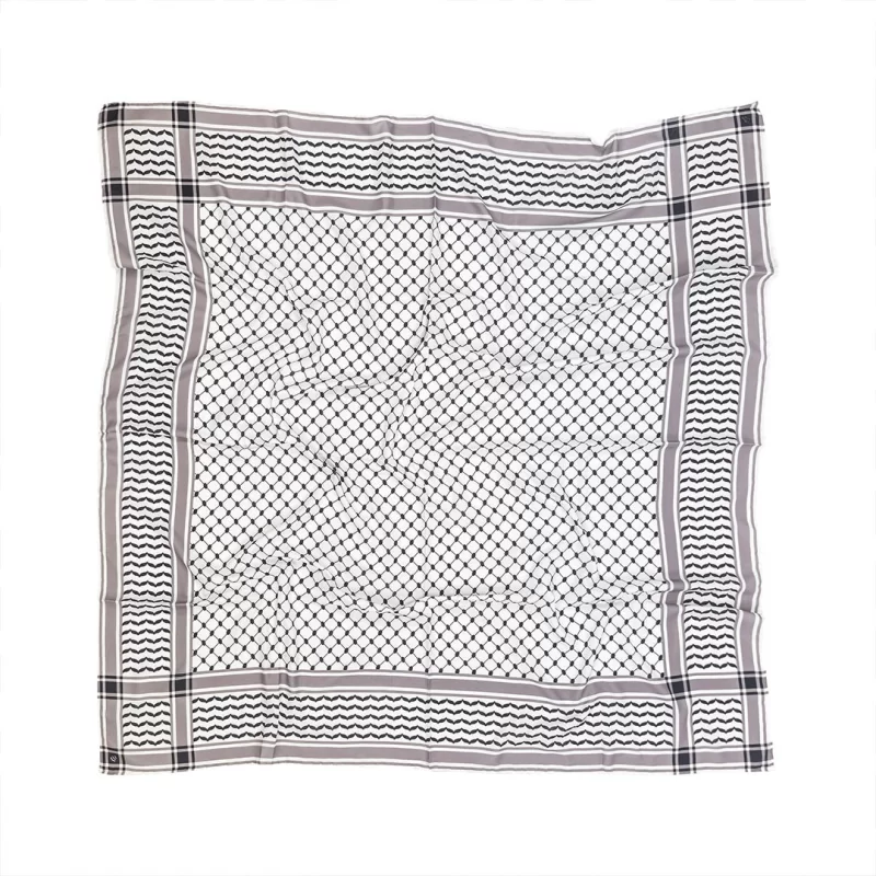 روسری زنانه نخی طرح چفیه