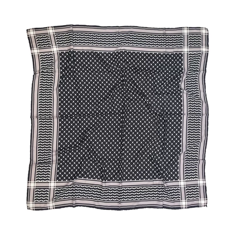 روسری زنانه نخی طرح چفیه