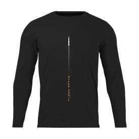 تیشرت مردانه نخی آستین بلند مدل هایپرسونیک کد 02