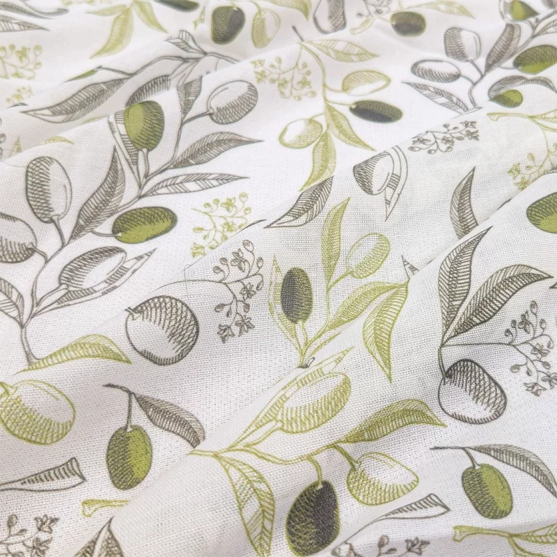 روسری زنانه نخی طرح شاخه زیتون