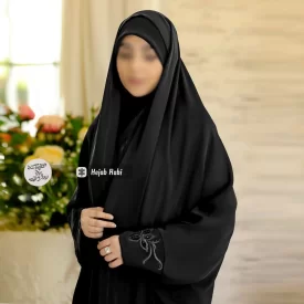 چادر مشکی دانشجویی طرح الهه