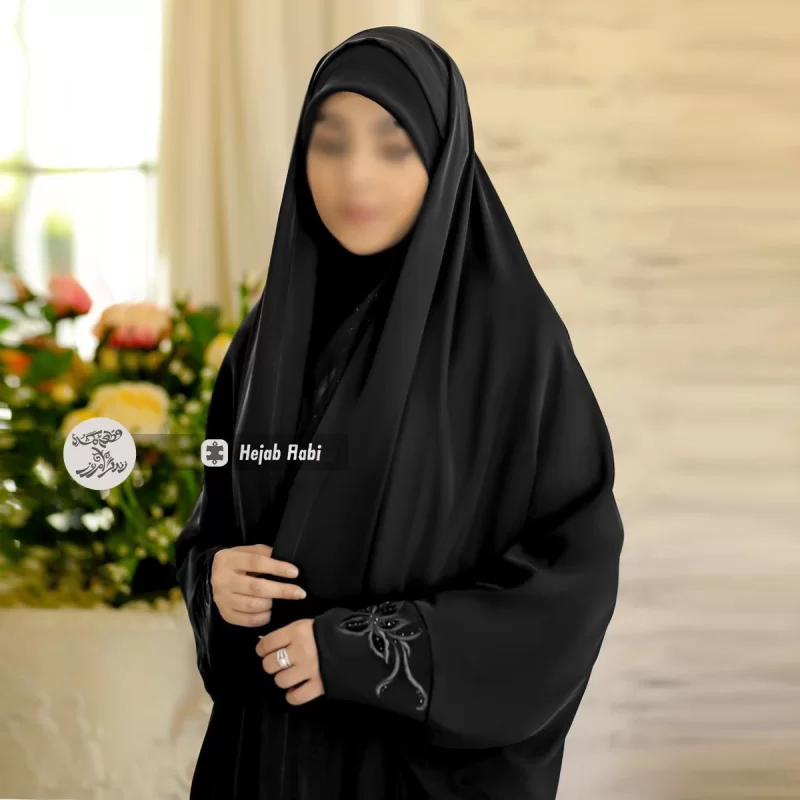 چادر مشکی دانشجویی طرح الهه
